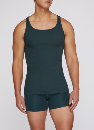 Detail View - Click To Enlarge - SKIMS - SKIMS Cotton Ribbed Tank Top — Pack Of 3