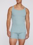 Figure View - Click To Enlarge - SKIMS - SKIMS Cotton Ribbed Tank Top — Pack Of 3