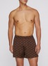 Figure View - Click To Enlarge - SKIMS - Sateen Sleep Printed Boxer
