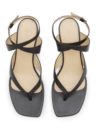 Detail View - Click To Enlarge - LEMAIRE - 50 Tong Leather Sandals