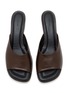 Detail View - Click To Enlarge - LEMAIRE - 55 Square Heeled Leather Mules