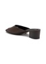  - LEMAIRE - 55 Square Heeled Leather Mules