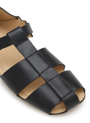 Detail View - Click To Enlarge - LEMAIRE - Fisherman Leather Slip On Sandals