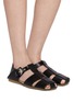 Figure View - Click To Enlarge - LEMAIRE - Fisherman Leather Slip On Sandals