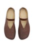 Detail View - Click To Enlarge - LEMAIRE - Glove Leather Ballerina Flats