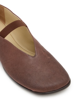 Detail View - Click To Enlarge - LEMAIRE - Glove Leather Ballerina Flats