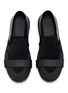 Detail View - Click To Enlarge - SACAI SHOES - Dresscross Leather Shoes