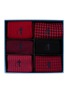 LONDON SOCK COMPANY Dash Of Red Sock Gift Box Set — Ruby