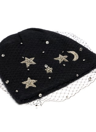 Detail View - Click To Enlarge - JENNIFER BEHR - Ahra Violette Beanie