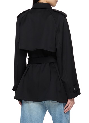 Back View - Click To Enlarge - THE ROW - Usuaia Wool Trench Jacket