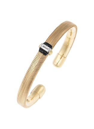 Main View - Click To Enlarge - NIKOS KOULIS - Feelings 18K Gold Diamond Bracelet