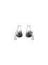 NIKOS KOULIS Me 18K White Gold Diamond Earrings