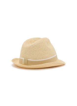 Figure View - Click To Enlarge - MAISON MICHEL - Hans Up Woven Straw Hat
