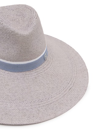 Detail View - Click To Enlarge - MAISON MICHEL - Anne Woven Straw Hat