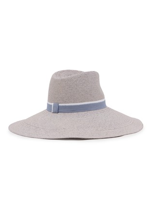 Figure View - Click To Enlarge - MAISON MICHEL - Anne Woven Straw Hat