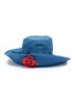 MAISON MICHEL Isabella Rose Denim Hat