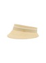 Main View - Click To Enlarge - MAISON MICHEL - Penny Woven Straw Visor