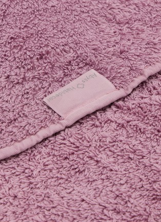Detail View - Click To Enlarge - ABYSS & HABIDECOR - Super Pile Bath Sheet — Orchid