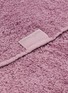 Detail View - Click To Enlarge - ABYSS & HABIDECOR - Super Pile Bath Sheet — Orchid