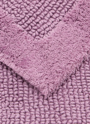 Detail View - Click To Enlarge - ABYSS & HABIDECOR - Super Pile Reversible Bath Mat — Orchid