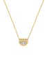 STATE PROPERTY Marmara 18K Gold Half-Moon Diamond Pendant Necklace