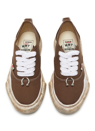 Figure View - Click To Enlarge - BONBOM - x MMY Piercing Outsiole Spray Baker Men's Sneakers
