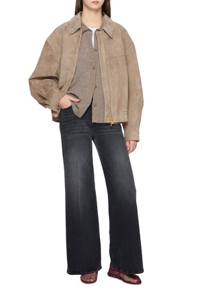 Figure View - Click To Enlarge - DREYDEN - Cashmere Cotton Knit Shirt