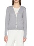 DREYDEN Double Layer Silk Cashmere Knit Cardigan