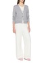 Figure View - Click To Enlarge - DREYDEN - Double Layer Silk Cashmere Knit Cardigan