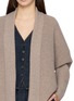  - DREYDEN - Turn Collar Wool Cashmere Knit Cardigan