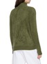 Back View - Click To Enlarge - DREYDEN - Two Way Zip Up Cashmere Knit Cardigan
