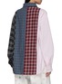 Back View - Click To Enlarge - GOODBAI - Patchwork Shirt