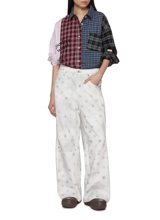 Figure View - Click To Enlarge - GOODBAI - Patchwork Shirt