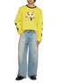 Detail View - Click To Enlarge - GOODBAI - Printed Star Sleeves Graphic Print Long Sleeve T-Shirt