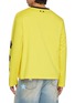  - GOODBAI - Printed Star Sleeves Graphic Print Long Sleeve T-Shirt
