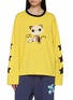 GOODBAI Printed Star Sleeves Graphic Print Long Sleeve T-Shirt