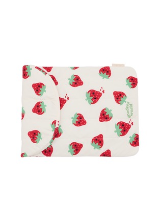 Detail View - Click To Enlarge - GOODBAI - Strawberry Printed Laptop Bag