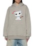 GOODBAI Patchwork Oversized Hoodie
