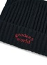 Detail View - Click To Enlarge - GOODBAI - Logo Cat Ear Beanie