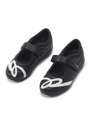 Detail View - Click To Enlarge - GOODBAI - Curly Appliqué Women's Mary Jane Sneakers