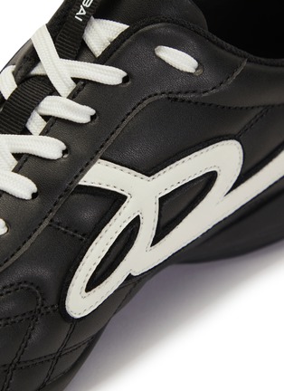 Detail View - Click To Enlarge - GOODBAI - Curly Appliqué Low Top Women's Sneakers