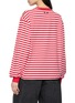 Back View - Click To Enlarge - GOODBAI - Long Sleeve Strawberry Print Striped Top