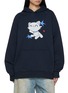 GOODBAI Robot Cat Graphic Oversized Hoodie