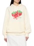 GOODBAI Strawberry Print Cotton Hoodie