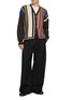 Figure View - Click To Enlarge - BARRIE - Striped Cashmere Knit Cardigan