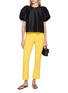 Figure View - Click To Enlarge - HIGH SPORT - Tonal Stripe Kick Pants
