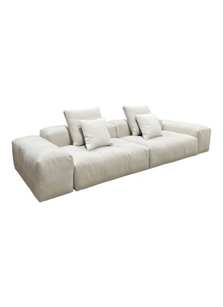 Detail View - Click To Enlarge - SABA ITALIA - Pixel L Shape Modular Sofa With Pillows