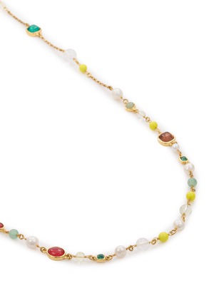 Detail View - Click To Enlarge - GOOSSENS - Lagune Natural Stone Long Necklace