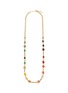 GOOSSENS Cabochons 24K Gold Plated Brass Necklace
