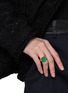 Figure View - Click To Enlarge - GOOSSENS - Cabochons Squared Ring